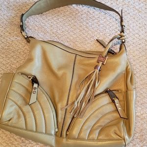 Aimee Kestenberg Olive Green Shoulder Bag